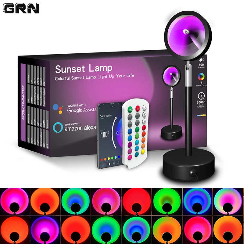 Touch Dimmer Lamp - Умная светодиодная закатная лампа, цветное изменение,