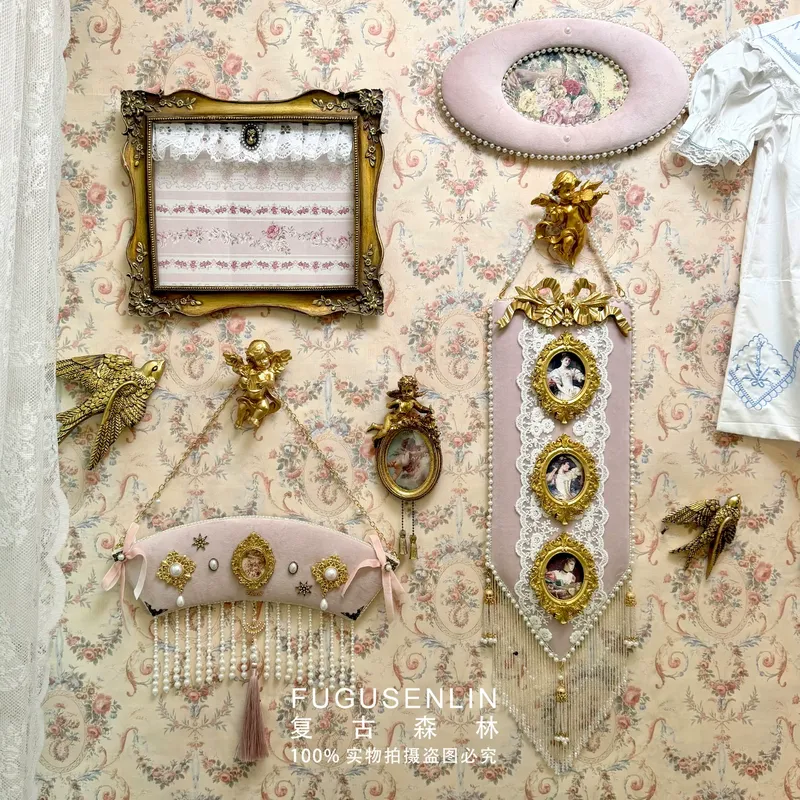 Lighting Room Decor Photo - Ретро-рамка для фотографий ручной работы в