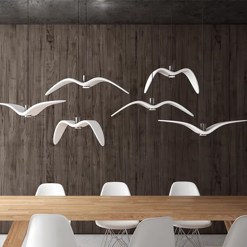 Lighting Decor Store - Скандинавская лампа из смолы с летающей