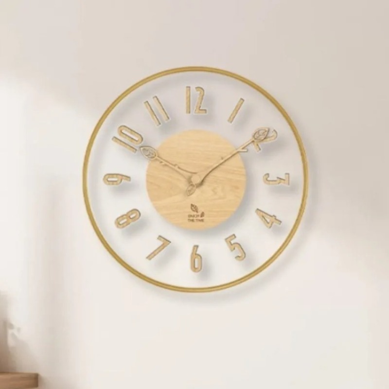 Lighting Home Decor Wall Clocks - Умные настенные часы с радарным датчиком