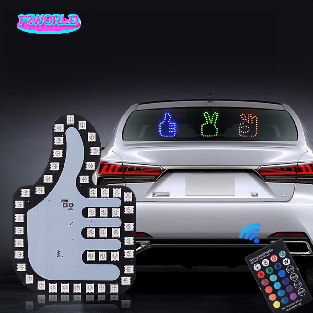 Ok Lighting Decor - Автомобильный светящийся жест, оформление большим пальцем,