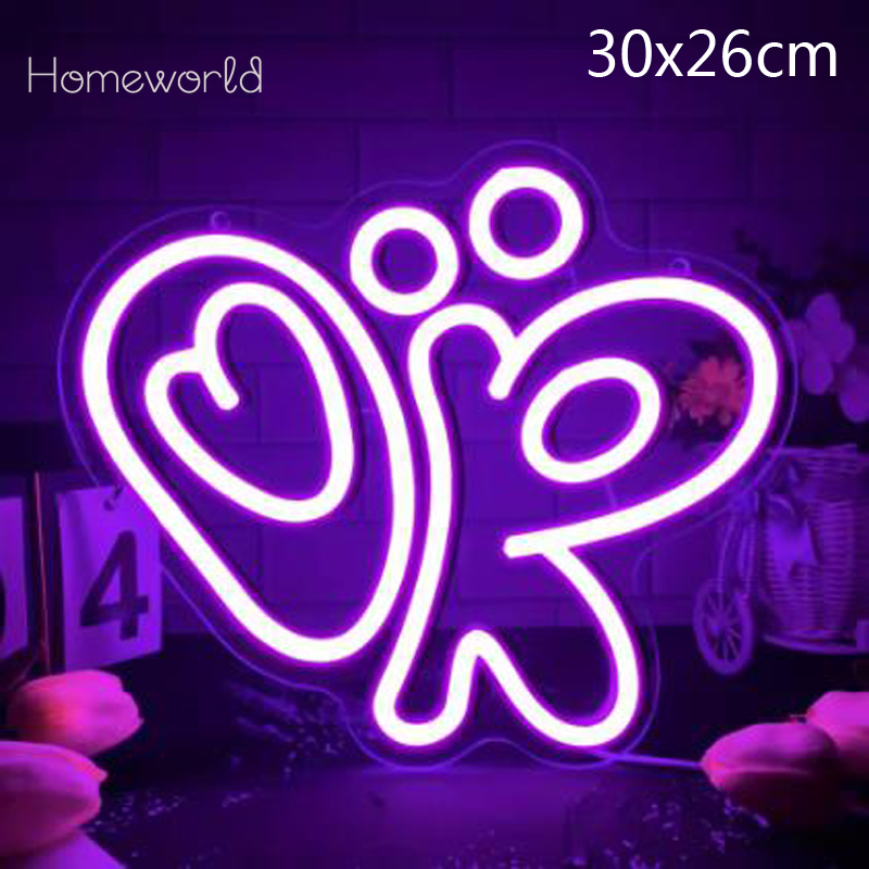 Ok Lighting Decor - Olivia OK неоновые вывески с питанием