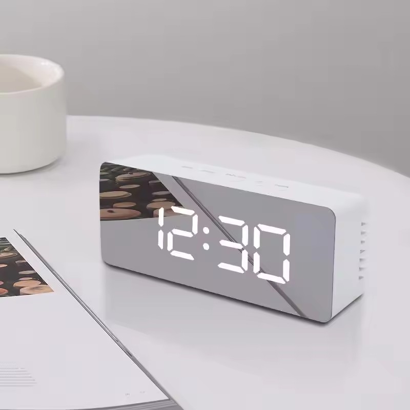 Lighting Home Decor Wall Clocks - 1 шт., белые цифровые часы, светодиодные