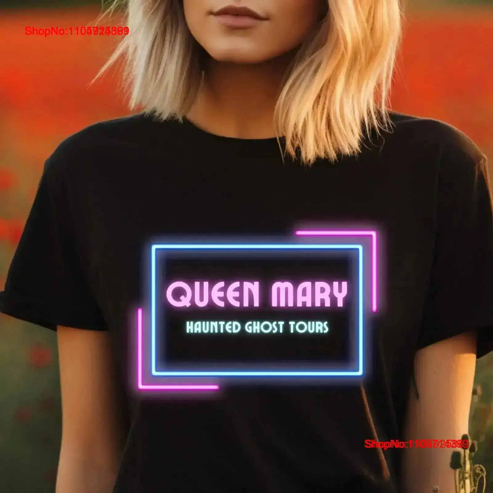 Lighting By Queen - Футболка Queen Mary Haunted Halloween с
