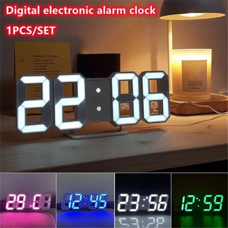 Украшение для спальни, 3D цифр – обзор и цена Lighting Home Decor Wall Clocks