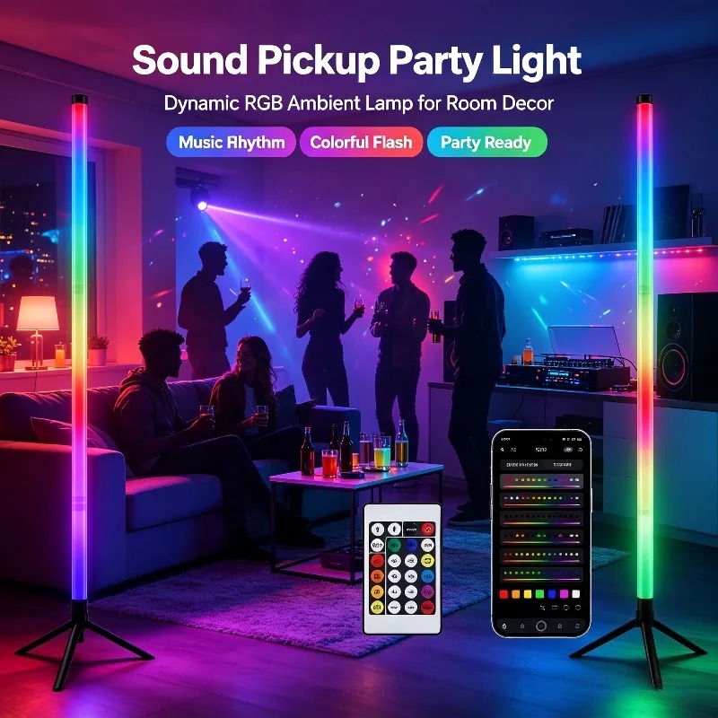 Комплект из 2 RGB LED угловых  – обзор и цена Lighting Decor For Bedroom