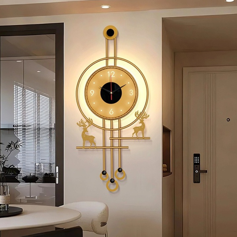 Современный ТВ-фон, настенные  – обзор и цена Lighting Home Decor Wall Clocks