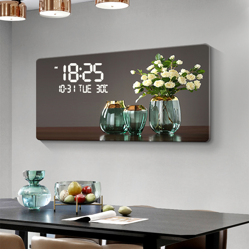 Большие цифровые настенные час – обзор и цена Lighting Home Decor Wall Clocks