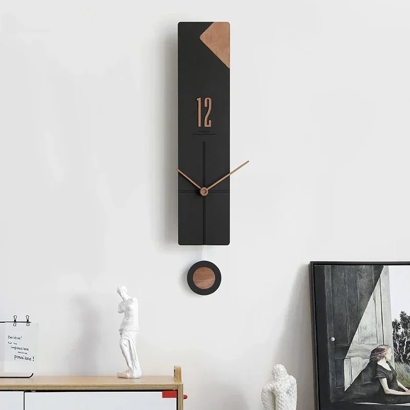 Чистые красные часы для гостин – обзор и цена Lighting Home Decor Wall Clocks