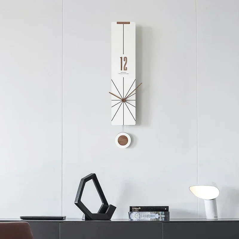 Чистые красные часы для гостин – обзор и цена Lighting Home Decor Wall Clocks