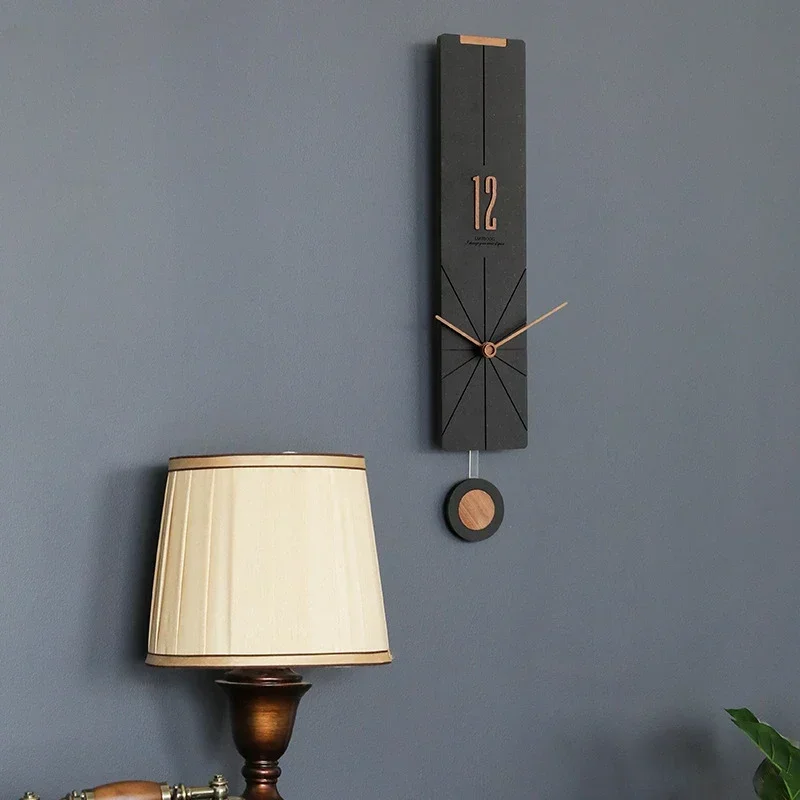Чистые красные часы для гостин – обзор и цена Lighting Home Decor Wall Clocks