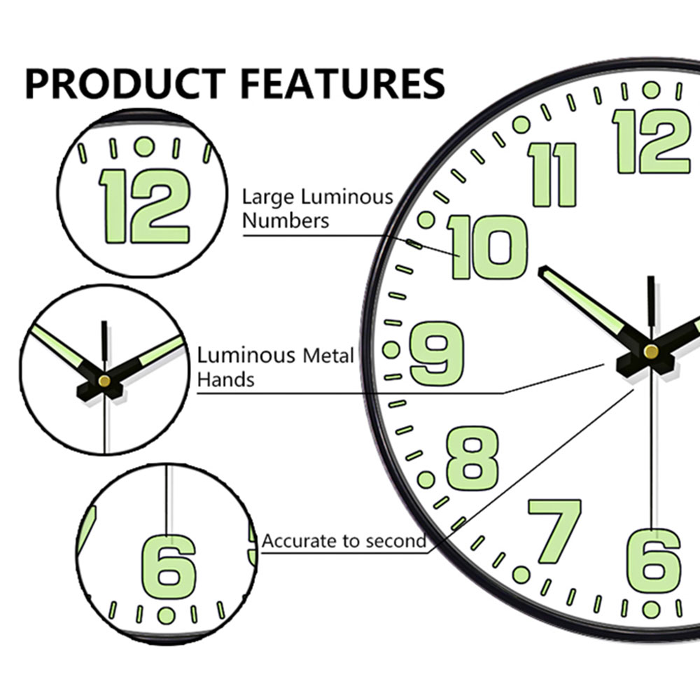 Светящиеся настенные часы в те – обзор и цена Lighting Home Decor Wall Clocks