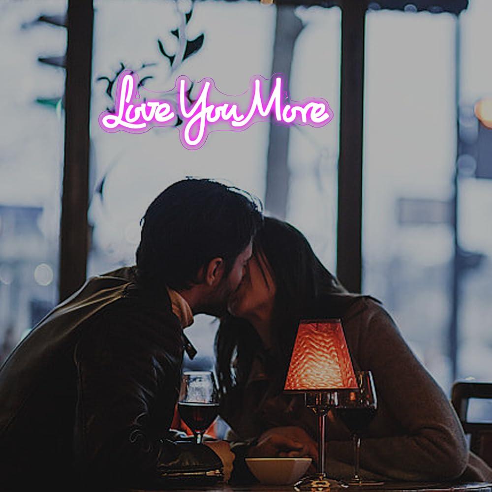 Неоновая вывеска «Love You Mor – обзор и цена Lighting Decor And More