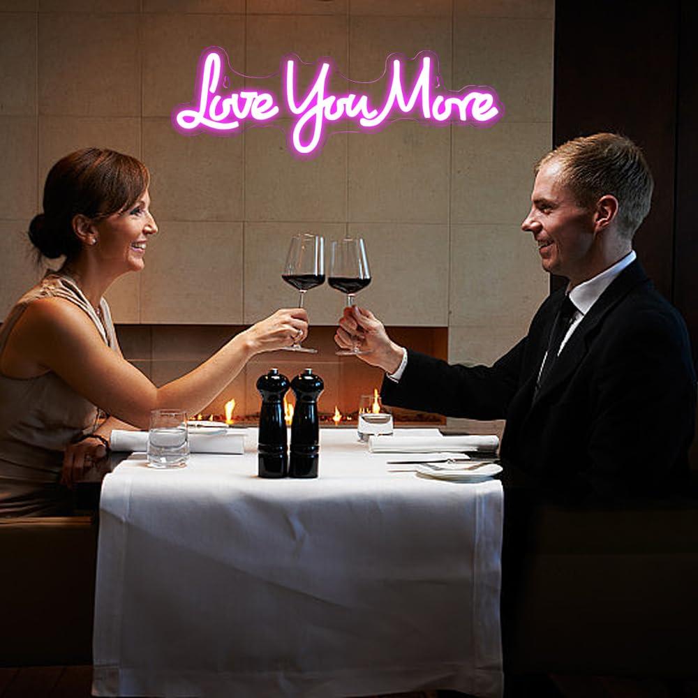 Неоновая вывеска «Love You Mor – обзор и цена Lighting Decor And More