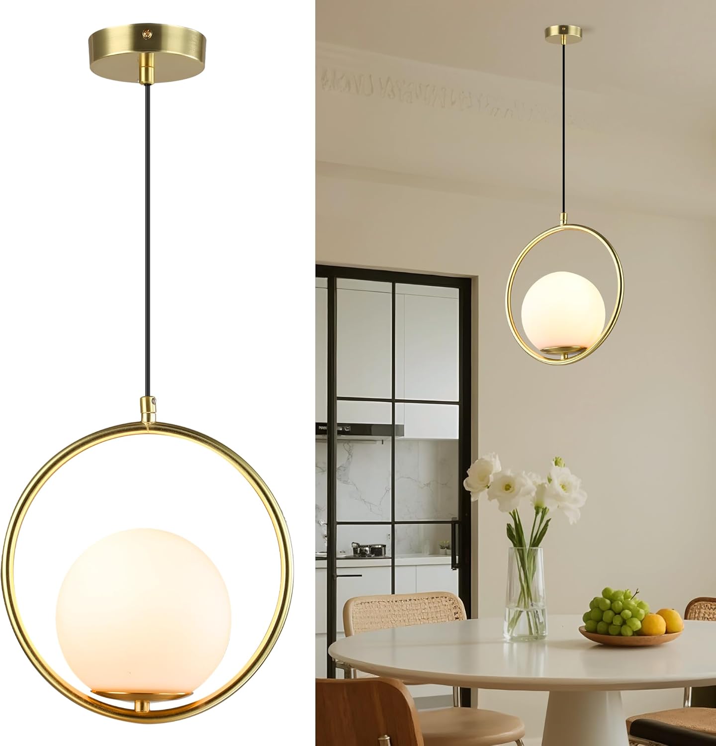 Золотой подвесной светильник с – обзор и цена Lighting Decor Store