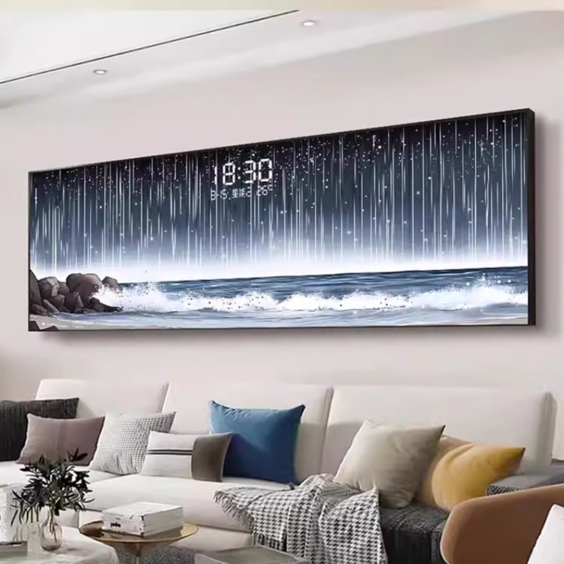 Настенные часы с датой и темпе – обзор и цена Lighting Home Decor Wall Clocks
