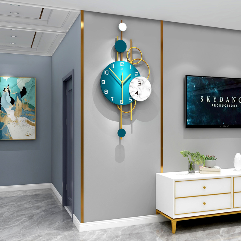 Часы Настенные Часы Гостиная С – обзор и цена Lighting Home Decor Wall Clocks