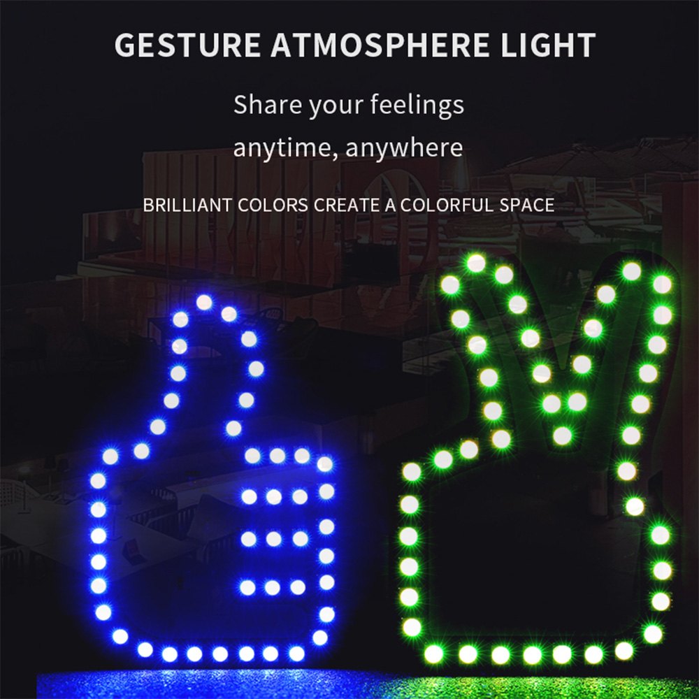 Автомобильный светящийся жест, – обзор и цена Ok Lighting Decor