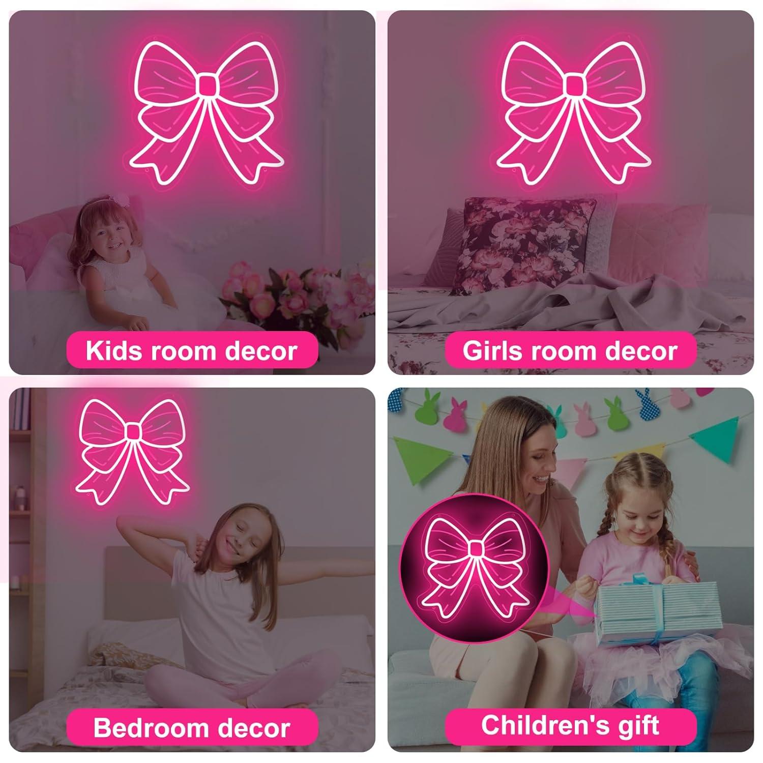 Неоновые вывески в форме банта – обзор и цена Lighting Decor In Room