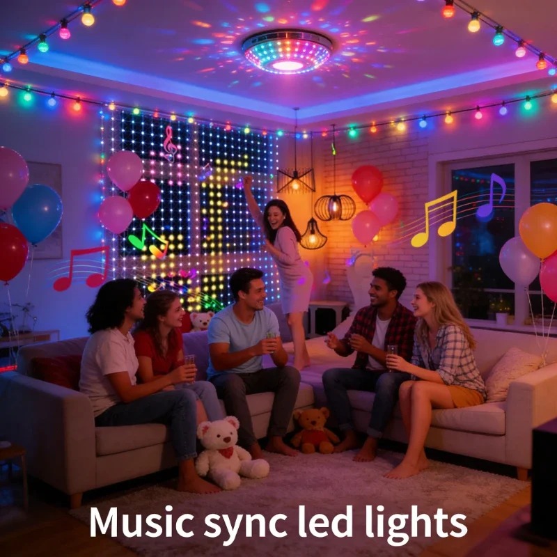 Светодиодные занавески с управ – обзор и цена Lighting Decor For Bedroom