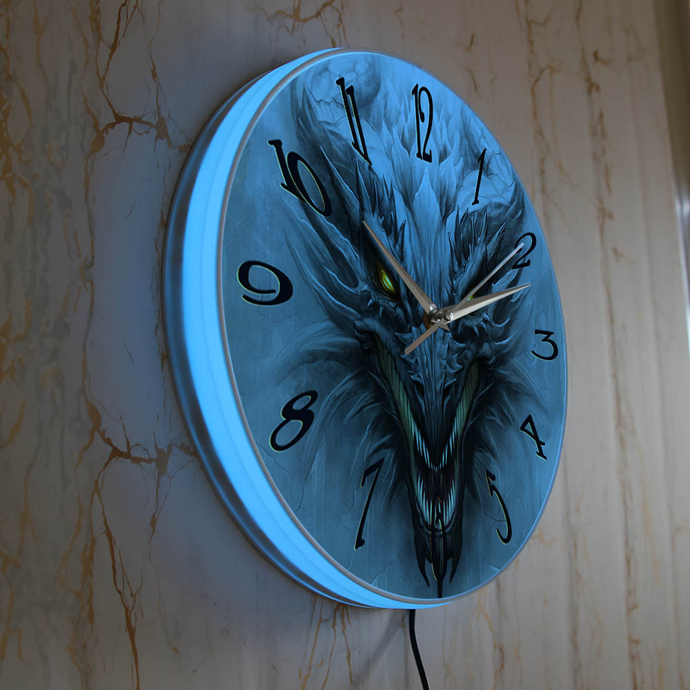 Готические настенные часы с из – обзор и цена Lighting Home Decor Wall Clocks
