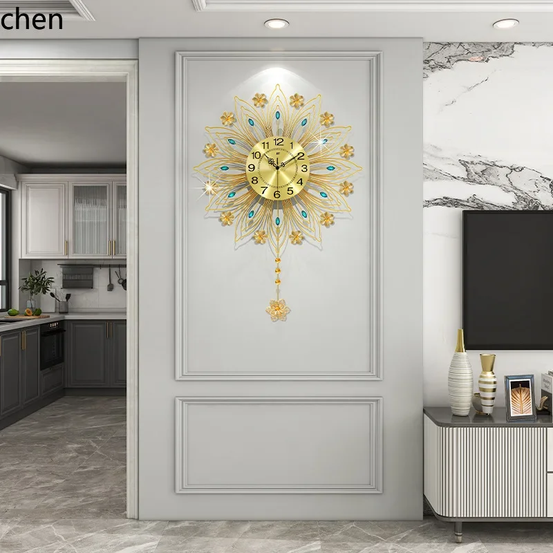 Настенные часы TQH-i7.7 в евро – обзор и цена Lighting Home Decor Wall Clocks