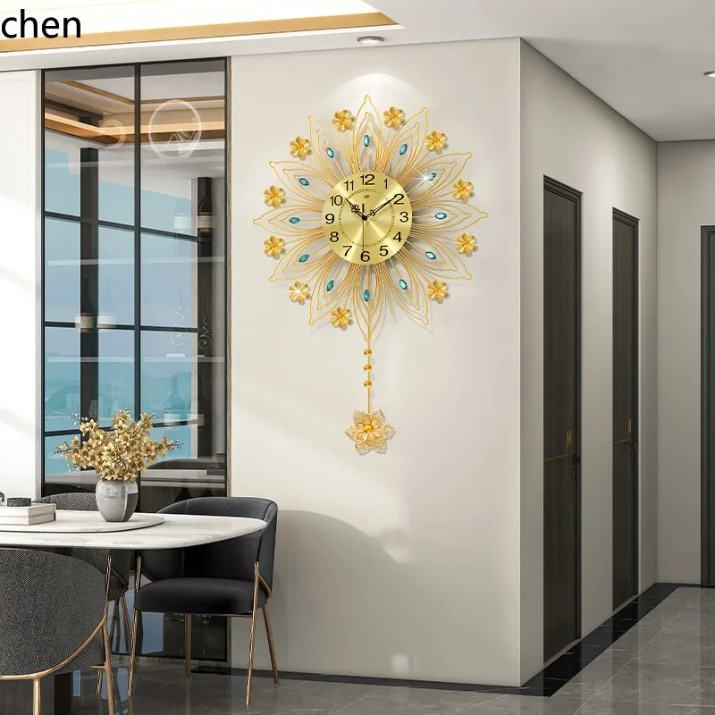 Настенные часы TQH-i7.7 в евро – обзор и цена Lighting Home Decor Wall Clocks