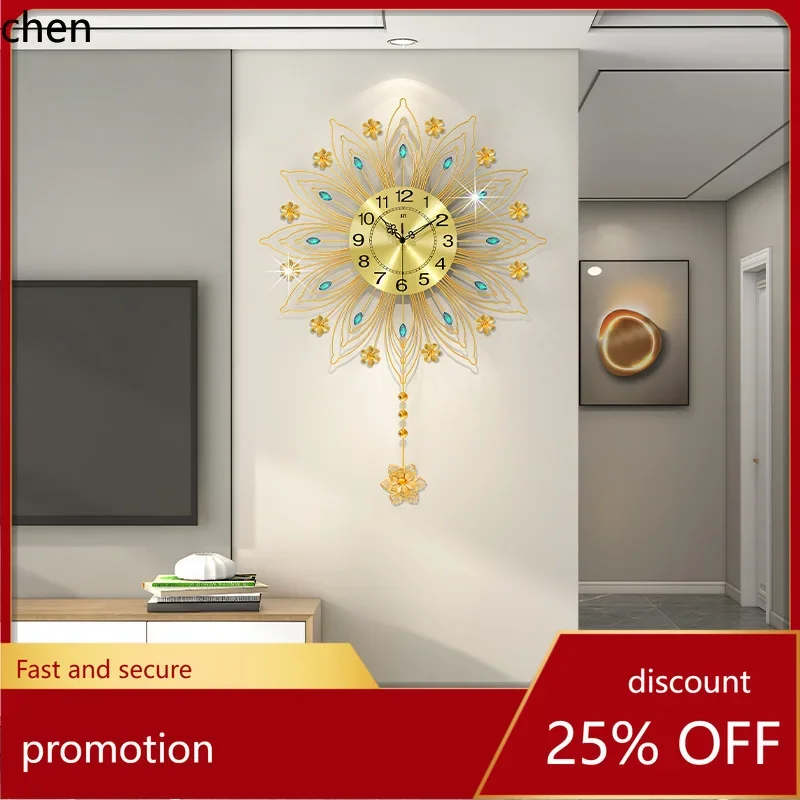Настенные часы TQH-i7.7 в евро – обзор и цена Lighting Home Decor Wall Clocks