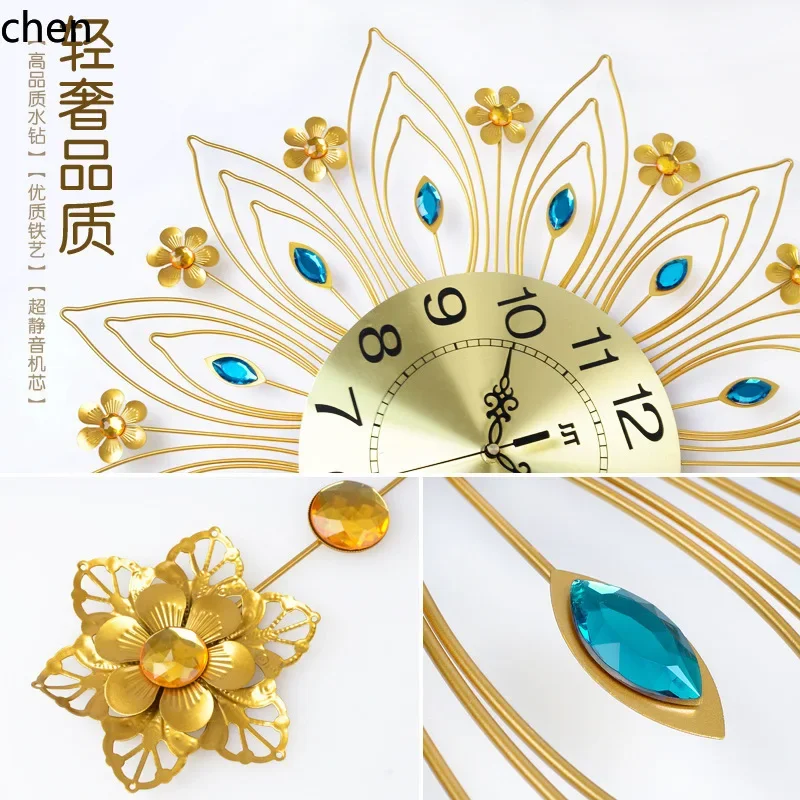 Настенные часы TQH-i7.7 в евро – обзор и цена Lighting Home Decor Wall Clocks