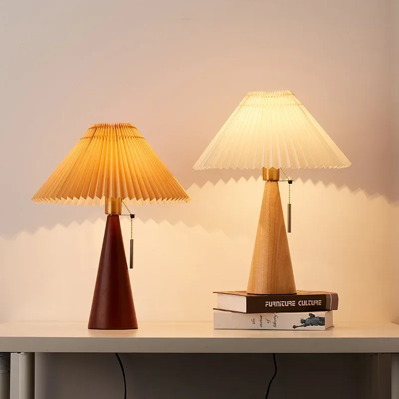 Ретро-настольная лампа с плисс – обзор и цена Lighting Decor For Bedroom