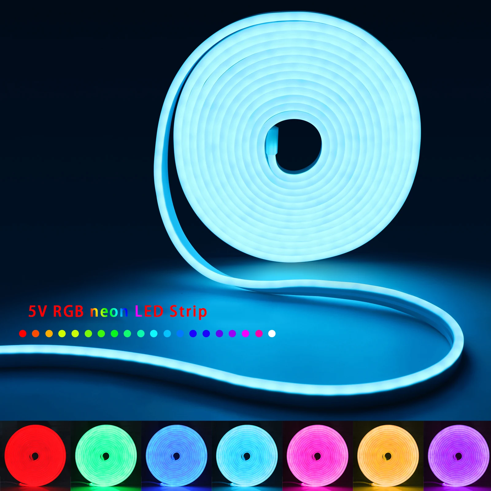 1-5 м RGB светодиодный неоновы – обзор и цена Lighting Decor In Room